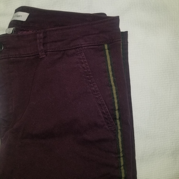 NWT Calvin Klein Side Trim Pants - Picture 2 of 4